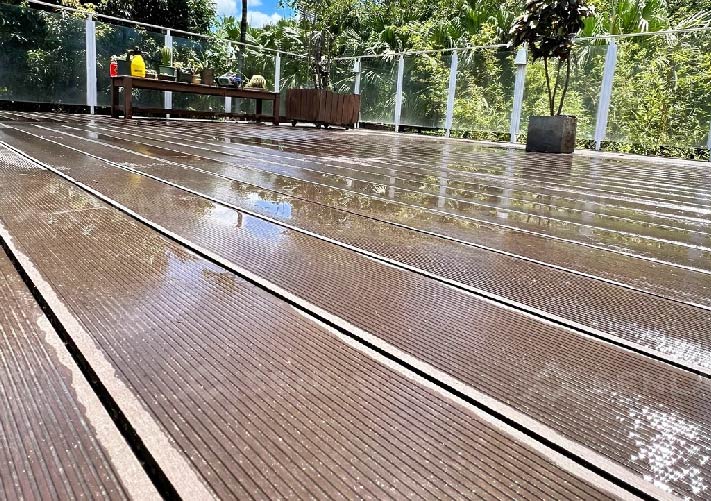 WPC decking color option