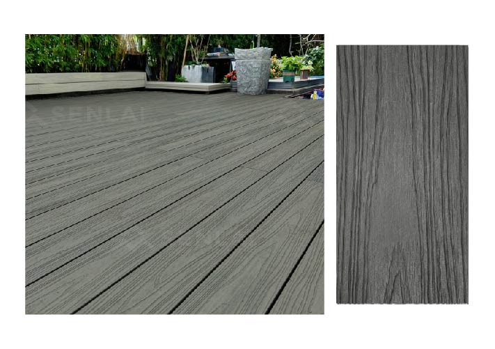 WPC decking color option