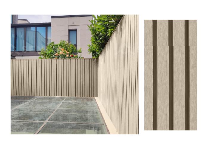 WPC decking color option