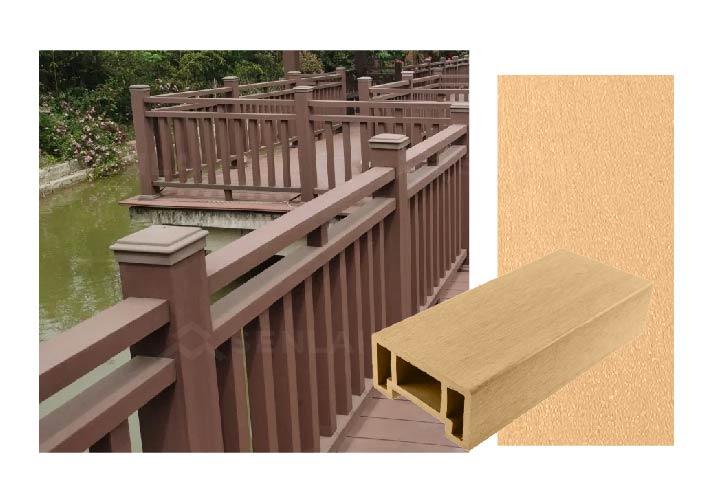 WPC decking color option