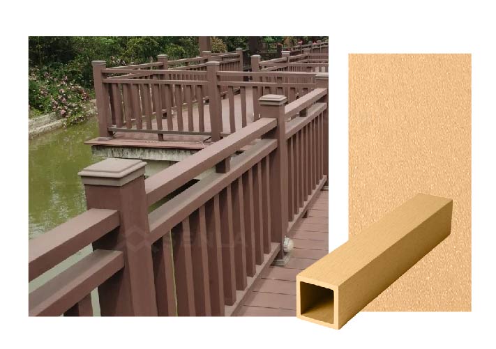 WPC decking color option