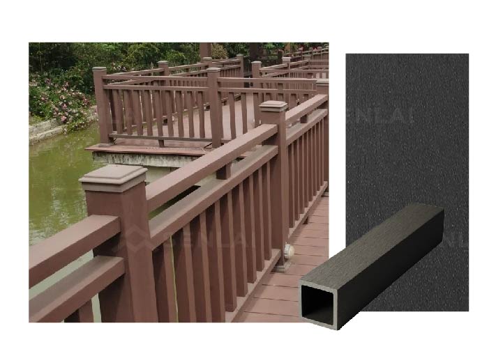 WPC decking color option