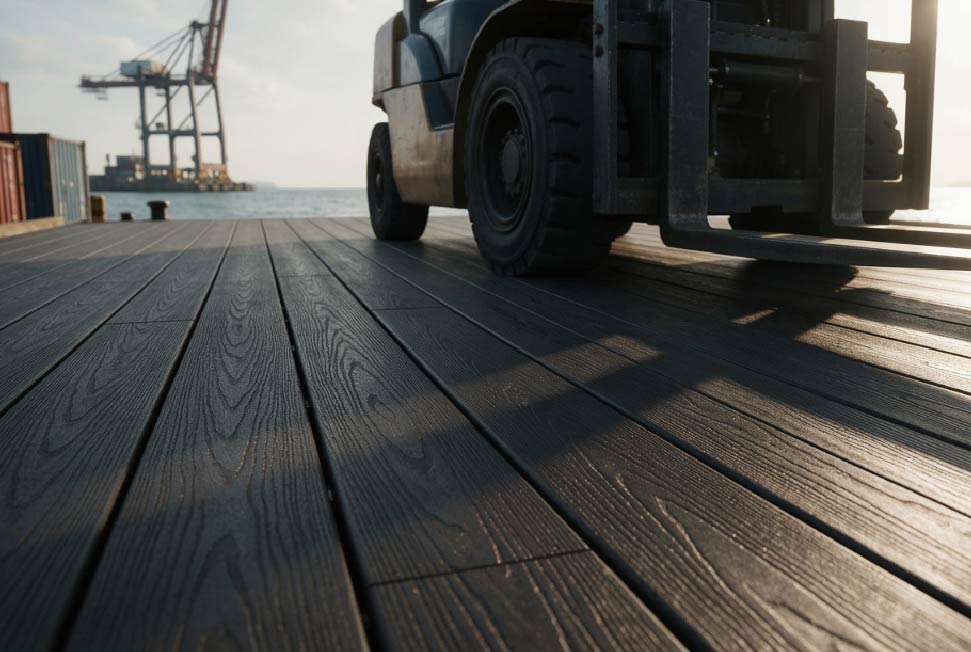 WPC decking for bridges WPC decking for bridges