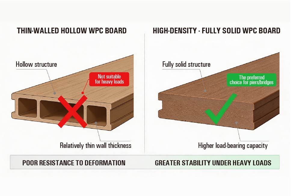 High strength WPC decking High strength WPC decking